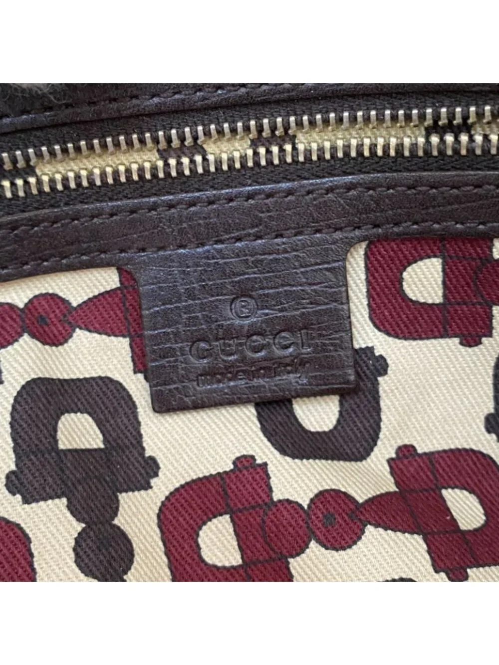Gucci Tote GG Canvas Sherry Line Business